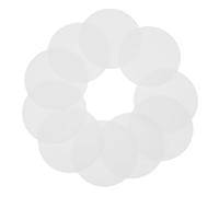 WESIEVYA Cubiertas Redondas para Lámparas 20 Piezas Placas Difusoras de Luz LED para Lámparas de Araña y Accesorios de Iluminación de Bricolaje