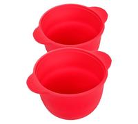 WESIEVYA Cuencos Plegables de Silicona Reutilizables para Calentador de Cera 2 Piezas 300 Ml para Depilación Corporal y Facial Accesorios para Cuidado Piel