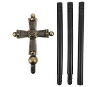 WESIEVYA de Cruz Papal Romana para Disfraces Religiosos Mago Halloween y Festivales Accesorio Duradero para Sacerdotes rol para Adultos