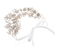 WESIEVYA Diadema Nupcial de Aleación Hojas Doradas y Flores Horquilla para Peinados Recogidos Tocado Floral Elegante para Novia Damas de Honor y Niñas Flores Accesorio para Bodas y