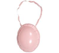 WESIEVYA Disfraz de Barriga Inflable para Embarazo Artificial de Pvc, Vientre Falso Realista para Fiesta de Navidad y Disfraces de Papá Noel, Accesorio Inflable Cómodo y Fácil de Usar