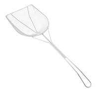 WESIEVYA Espátula de Acero Inoxidable 304 Diseño Cuadrado Malla Gruesa para Filtrar Residuos de Aceite Cocinar Alimentos Fritos