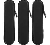 WESIEVYA Estuche de almacenamiento para armónica (3 unidades): Funda para armónica - Accesorios para instrumentos musicales para eventos al aire libre, sesiones de improvisación, 6.9 x 1.4 x 1.2