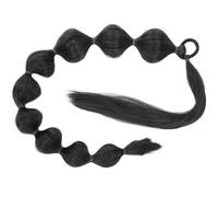 WESIEVYA Extensión de Caballo Larga de Alta Temperatura Postizo Around Natural y Voluminosa para Mujeres sin Costuras Comodidad el Cabelludo