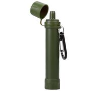 WESIEVYA Filtro de Agua Portátil para Exteriores Material Abs y PE, Ligero y Seguro para Camping y Emergencias, Suministro de Agua Profesional y Compacto