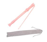 WESIEVYA Flauta Dulce Soprano para Instrumento de Viento para Tocar Música para Clases de Música Casa o Escuela Abs Material