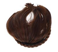 WESIEVYA Flequillo Frontal Falso Estilo Francés para Mujer, Parche Invisible de Seda Resistente al Calor, Cómodo para Uso Diario y Fiestas Elegantes