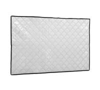 WESIEVYA Funda Protectora para Congelador Exterior de Aluminio Plata, Resistente al Calor Intemperie, Cubierta Térmica para Congeladores Comerciales y Domésticos