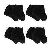 WESIEVYA Fundas Protectoras para Botas de Patines Artísticos, Paquete de 4 Unidades, Color Negro sin Brillo, Talla Grande (37-43), Material Elástico y Resistente, Cubiertas para Patinaje