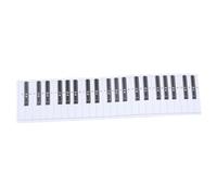 WESIEVYA Guía De Práctica Para Piano Teclas Tabla De Notas y Acordes Para Principiantes Material Didáctico Para Aprender Piano y Teclado Diseño Portátil y Transparente