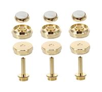 WESIEVYA Hebilla De Botón De Trompeta Broche De Pistón Tapa De Presión Accesorios De Trompeta Para Instrumentos Musicales