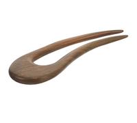 WESIEVYA Horquilla Pelo de Madera de Sándalo Verde, Tamaño Grande 14.5x4.3 Cm, Horquilla Clásica para Moños, Accesorio Ligero para Cabello Largo y Grueso, Postizo Femenino para Uso Diario