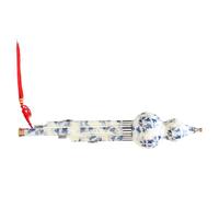 WESIEVYA Hulusi Tradicional Chino para Principiantes en Tono C, Instrumento de Viento de Baquelita Azul, Flauta de Cucurbitáceas Profesional, Adecuado para Estudiantes y Práctica Musical