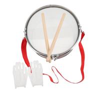 WESIEVYA Kit De Caja Para Caja Tambores Baquetas Para De Marcha y Batería Infantil Para Juguete Músical Años