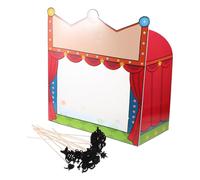 WESIEVYA Kit de Teatro de Marionetas de Sombras DIY para Accesorios Creativos Educativo de Manualidades para Jardín de Infancia Completo para Historias y Experimentos de Sombras