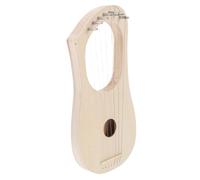 WESIEVYA Lira De Madera Casera Para Armar Cuerdas Kit De Ensamblaje Manualidades Con Lira Para Principiantes y Instrumento Musical Hecho Mano