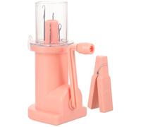 WESIEVYA Máquina de Tejer Manual Compacta para Pulseras y Cordones Herramienta Duradera de Abs para Bricolaje Casa Mini Tejedora Portátil para Proyectos Creativos