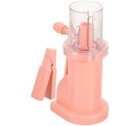 WESIEVYA Máquina para Hacer Pulseras Manual Operada a Mano, Compacta y Ligera, Cuerpo de Plástico y Metal para DIY en Casa, Incluye Instrucciones Completas y Clips