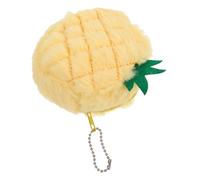 WESIEVYA Monedero De Piña De Peluche y Divertido para Niño y Colgante De Mochila Bolsa De Almacenamiento De para Infantes