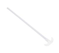 WESIEVYA Paleta Agitadora de Ptfe para Laboratorio Resistencia a Bajas Temperaturas y Material Plástico Blanco, Adecuado para Uso Profesional y Personal en Mezcla de Reactivos Reutilizable