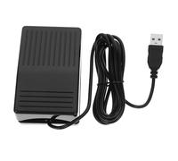 WESIEVYA Pedal De Interruptor Usb Cable Antideslizante De Plástico Controlador De Pedal Asignación De Teclas Personalizada Ergonómico Para Streaming