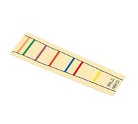 WESIEVYA Pegatina Adhesiva Papel Amarillo Fácil de Quitar para Diapasón de Viola de 12 Pulgadas Guía de Trastes para Principiantes en Aprendizaje y Práctica