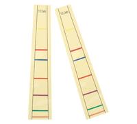 WESIEVYA Pegatinas para Diapasón de Violonchelo 1/2 Pulgada, Etiquetas Extraíbles de Notas para Principiantes, Marcadores de Posición y Guía de Dedos para Práctica Musical