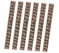 WESIEVYA Pegatinas Para Tambor De Lengua De Papel 6 Unidades Escalas y Notas Para Práctica De Principiantes y Enseñanza Musical