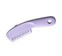 WESIEVYA Peine para Cardar, Peine de Desvanecimiento de Precisión, Plástico, para Cortes de Pelo Degradados y Recorte de Cabello Grueso, Fácil Limpieza, Personas Sensibles, Uso en Casa