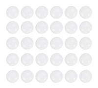 WESIEVYA Piezas de Go de Vidrio Blanco, Material Práctico Que Habilidades de Pensamiento, Adecuado para Juegos de Mesa Escolares