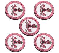 WESIEVYA Pin de Esmalte de Útero Floreciente, Alfiler para Ropa Femenino, Accesorio de Metal para Enfermeras y Estudiantes de Medicina, Sujetapañuelos y Prendas, Obsequio para