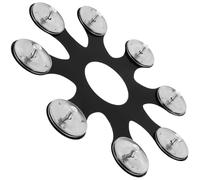 WESIEVYA Platillos De Campana Pandereta Hihat Accesorio De Platillo Tambor Para Practicar Casa Fabricado Material Resistente y Duradero