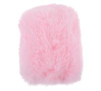 WESIEVYA Protector De Micrófono Peludo Compatible Con Sennheiser Mk4 y Funda a Prueba De Viento Adecuado Para Grabación Exteriores Color Rosa Material De Felpa Sintética