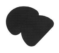 WESIEVYA Protectores de Suelas Antideslizantes para Tacones Altos, Adhesivos de Silicona Flexible, Negros, para Mujer, Uso en Calzado Formal, Reducción de Ruido y Desgaste, Talla Única