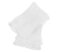 WESIEVYA Puños de Encaje Elásticos para Muñeca Mangas Falsas, Accesorios para Fotografía de Uñas y Fiestas para Mujer