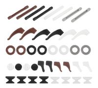 WESIEVYA Soporte Antideslizante para Gafas 9 Piezas de Silicona Flexible, Ganchos Cómodos para Orejas y Retenedores de Nariz, Accesorios Prácticos para Deportes y Uso Diario