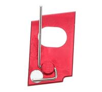 WESIEVYA Soporte Magnético de Flechas para Recurvo de Aleación de Aluminio Almohadilla Lateral para Mayor Estabilidad y Precisión en Competiciones de Tiro