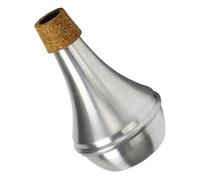 WESIEVYA Sordina Efecto de Silencio Trompeta de Práctica para de Aleación de Aluminio y Corcho, Ligera Adecuado para en Práctica Músicos en Espacios Compartidos