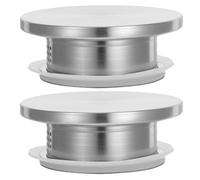 WESIEVYA Tapa para Jarra de Agua 201 Acero Inoxidable 2 Piezas Orificios para Filtrar Té y Jugo, Accesorio Resistente al Desgaste, Cubierta Práctica para Cocina y Bebida Fría