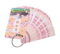 WESIEVYA Tarjetas de Estudio de Japonés Gojūon Katakana y Hiragana Portátiles y Coloridas para Principiantes para Aprender el Silabario Japonés cualquier Lugar