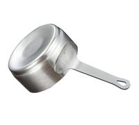 WESIEVYA Tazón de Salsa de Acero Inoxidable Plata 80ml para Almacenar Condimentos y Aceitunas Adecuado para Barbacoas al Aire Libre y Cenas en Casa