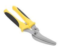 WESIEVYA Tijeras para Chapa Metálica Multiusos, Tijeras de Hierro Mango Antideslizante de Doble Color, Cortadora Industrial Ahorradora de Mano de Obra, 1 Unidad para Uso Profesional