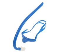 WESIEVYA Tubo de Buceo Profesional Frontal para Natación, Snorkel Portátil de Entrenamiento, Diseño Antirretorno de Agua, Color Azul Claro, Equipo Multifunción para Buceo y Esnórquel