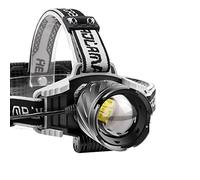WESLITE Linterna Frontal LED 12000 Lúmenes, XHP99 Luz Cabeza Alta Potencia Recargable Impermeable 4 Modos con Zoom, Indicador de Potencia Digital