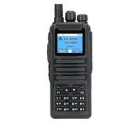 WESLNN DMR DM 1701 Walkie Talkie Digital Modo Dual Radio Analógica Bidireccional Abierto GD77 Ranura De Tiempo Dual Radioaficionado Nivel 1+2(Black Cable)