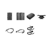 WESLNN Juego De Receptor Transmisor De Micrófono Lavalier Inalámbrico, Adecuado For Teléfonos Móviles, Cámaras, Videos Y Audio.(K2)