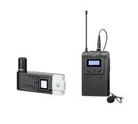 WESLNN Micrófono De Entrevista con Sistema De Micrófono Inalámbrico Dual UHF, Adecuado For Cámaras SLR(K7)