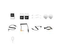 WESLNN Micrófono Inalámbrico Juego De Mini Micrófono Profesional Adecuado For Cámaras Digitales SLR Entrevistas con Teléfonos Inteligentes(2 Pro W)