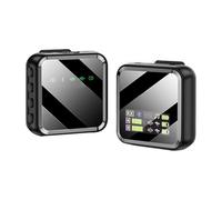 WESLNN Mini Sistema De Micrófono Lavalier Inalámbrico, Micrófono De Grabación De Audio Y Vídeo Y Sonido For Transmisión En Vivo De Teléfono Móvil(One Drag One)