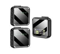 WESLNN Mini Sistema De Micrófono Lavalier Inalámbrico, Micrófono De Grabación De Audio Y Vídeo Y Sonido For Transmisión En Vivo De Teléfono Móvil(One Drag Two)